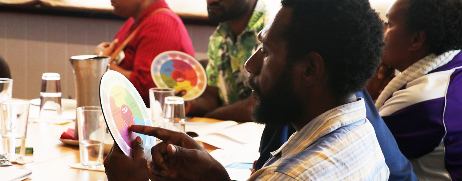 PNG participant in JBI Clinical Leadership Workshop