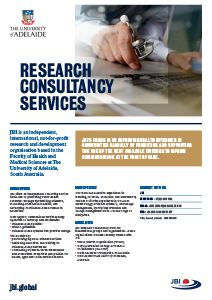 JBI Consultancy brochure