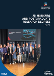 JBI Honours and Postgraduate Research Degrees flyer thumbnail