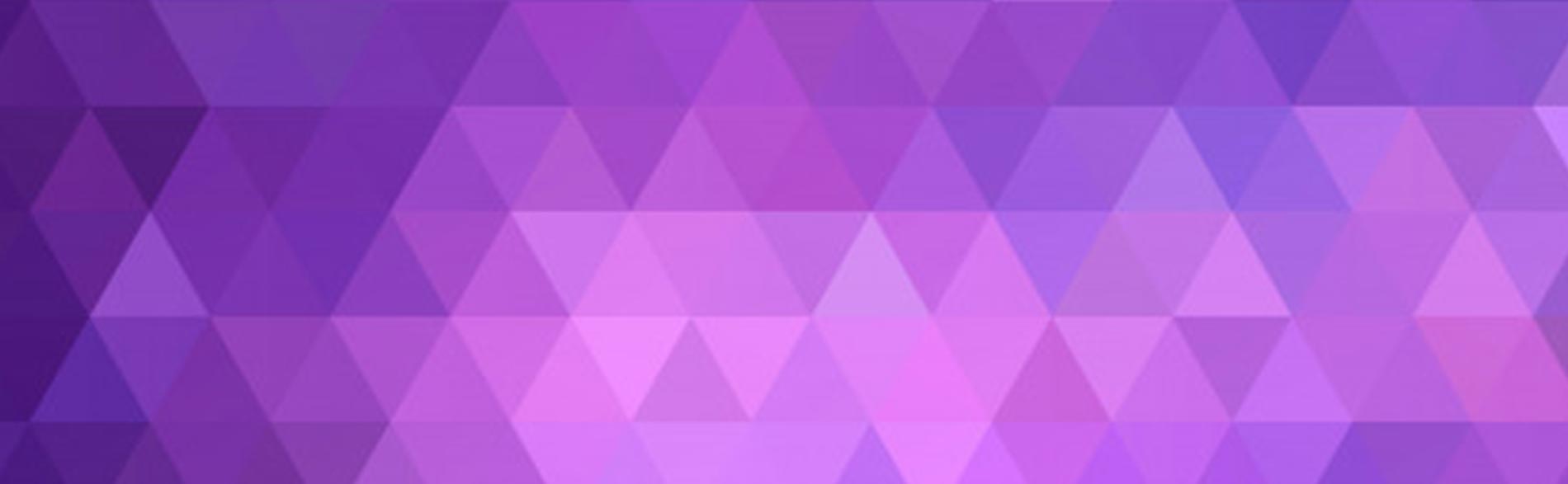 Textured geometric image of triangles differing in shades of purple