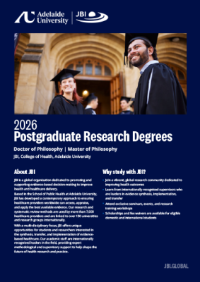 Postgraduate Research Degrees flyer thumbnail