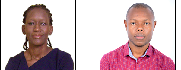 Rosebenter Owuor and Clifford Mwita