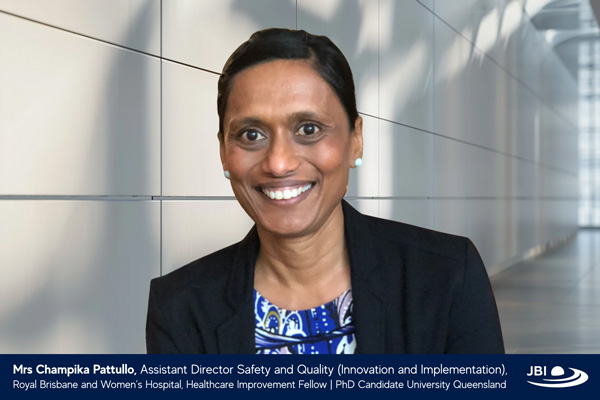 Champika Pattullo, Assistant Director Safety and Quality (Innovation and Implementation)