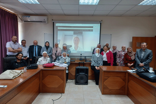 The team at The University of Jordan Evidence-Based HealthCare partaking in the JBI Comprehensive Systematic Review Training Program in Jordan