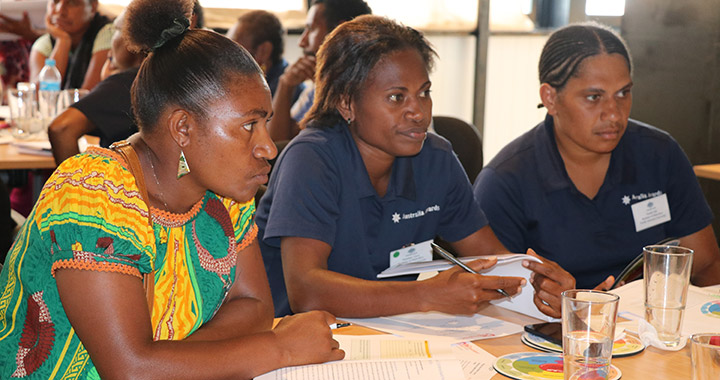 PNG participants in JBI Clinical Leadership Workshop