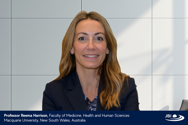 Professor Reema Harrison, Faculty of Medicine, health and Human Sciences, Macquarie University, New South Wales, Australia