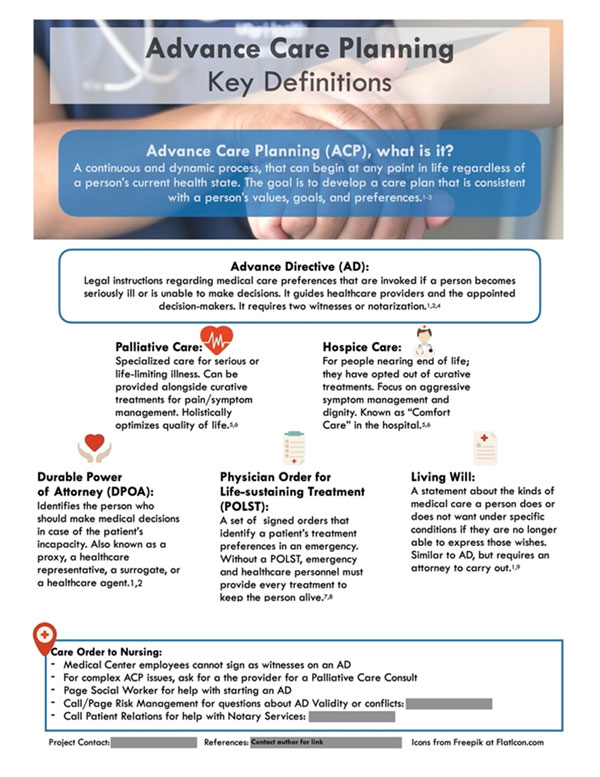 Advance care planning