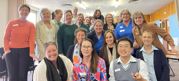 Staff and participants at the recent JBI Evidence Implementation Workshop in Port Augusta