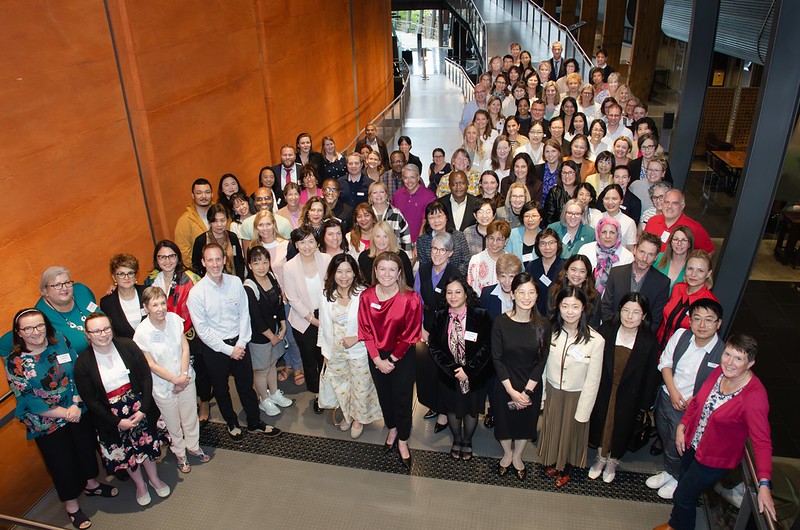 Group photo of JBI Collaboration with JBI staff at the National Wine Centre of Australia in Adelaide 