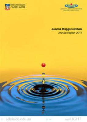 2017 JBI Annual Report cover