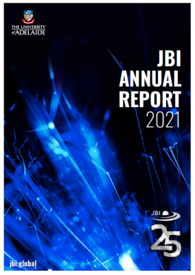 JBI 2021 Annual Report Cover