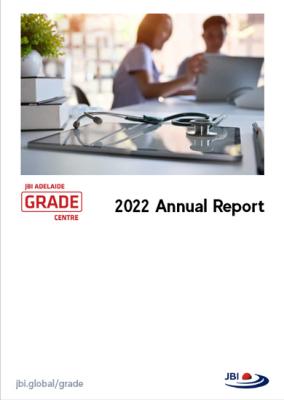 JBI Grade Centre Annual Report cover 2022