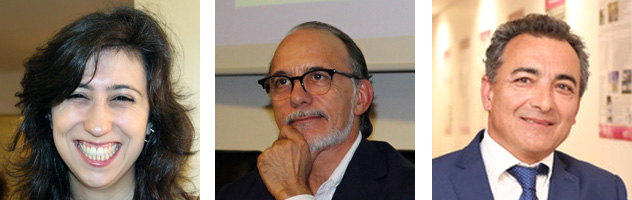 Daniela Cardoso, Manuel Alves Rodrigues and João Apóstolo